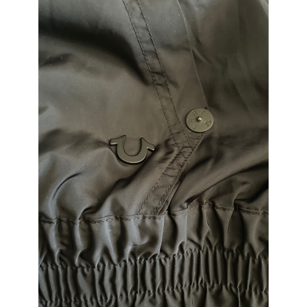 True Religion Mens Color Block Anorak Jacket pull Over Windbreaker Activewear L - Picture 7 of 10